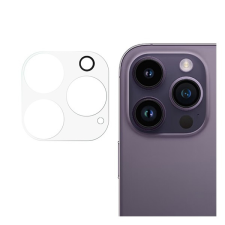 Gigapack Apple iPhone 15 Pro Max kameravédő üveg (karcálló, 0.3mm, 9h, nem íves) átlátszó mobiltelefon kellék