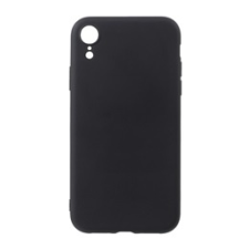 Gigapack Apple iPhone XR 6.1" szilikon telefonvédő (matt, fekete) tok és táska