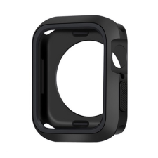 Gigapack Apple Watch Series 9 45mm szilikon keret (bumper, ütésállóság) fekete okosóra kellék