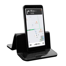 Gigapack autós tartó (csúszásgátló, hajlítható, lemosható, 205 x 118 mm) fekete mobiltelefon kellék