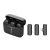 Gigapack Bluetooth mikrofon 2db (type-c, lavalier csíptethető, zajszűrő + töltőtok) fekete gp-143632