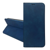 Gigapack Bőr hatású flip tok Samsung Galaxy A27 5G sötétkék GP-191157