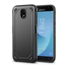 Gigapack Defender Samsung Galaxy J3 (2017) műanyag telefonvédő (közepesen ütésálló, ultravékony, fekete) tok és táska