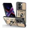 Gigapack Defender szilikon telefonvédő tartógyűrű kameravédő Xiaomi Poco X7 Pro 5G arany GP-168172