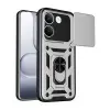 Gigapack Defender szilikon telefonvédő tartógyűrűvel kameravédővel Poco X8 Pro ezüst GP-186878