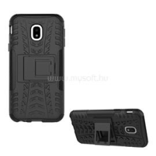 Gigapack Defender szilikon telefonvédő (ütésállóság, kitámasztó, autógumi) FEKETE (GP-71383) tok és táska