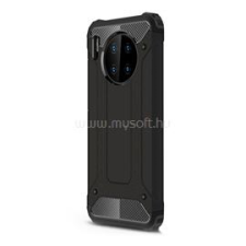 Gigapack Defender szilikon telefonvédő (ütésállóság, légpárnás sarok, fémhatás) FEKETE (GP-91027) tok és táska