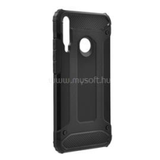 Gigapack Defender szilikon telefonvédő (ütésállóság, légpárnás sarok, fémhatás) FEKETE (GP-95891) tok és táska