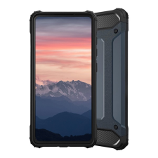 Gigapack Defender szilikon telefonvédő (ütésállóság, légpárnás sarok, fémhatás) SÖTÉTKÉK Apple iPhone 16e tok és táska