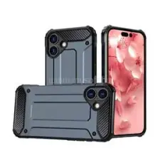 Gigapack Defender szilikon telefonvédő (ütésállóság, légpárnás sarok, fémhatás) SÖTÉTKÉK (GP-164419) tok és táska