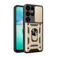 Gigapack Defender szilikon telefonvédő (ütésállóság, tartógyűrű, kameravédő) ARANY (GP-164867) tok és táska
