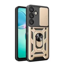 Gigapack Defender szilikon telefonvédő (ütésállóság, tartógyűrű, kameravédő) ARANY (GP-182766) tok és táska