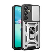 Gigapack Defender szilikon telefonvédő (ütésállóság, tartógyűrű, kameravédő) EZÜST (GP-164870) tok és táska