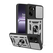 Gigapack Defender szilikon telefonvédő (ütésállóság, tartógyűrű, kameravédő) EZÜST OnePlus Nord CE5 tok és táska