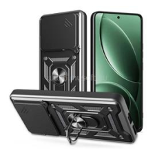 Gigapack Defender szilikon telefonvédő (ütésállóság, tartógyűrű, kameravédő) FEKETE (GP-172268) tok és táska