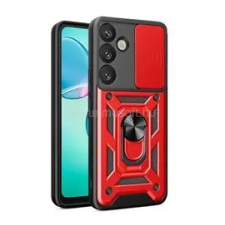 Gigapack Defender szilikon telefonvédő (ütésállóság, tartógyűrű, kameravédő) PIROS (GP-182772) tok és táska