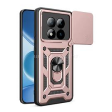 Gigapack Defender szilikon telefonvédő (ütésállóság, tartógyűrű, kameravédő) ROZÉARANY (GP-180415) tok és táska