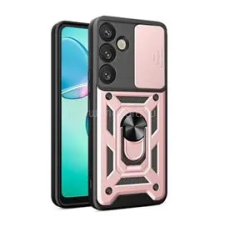 Gigapack Defender szilikon telefonvédő (ütésállóság, tartógyűrű, kameravédő) ROZÉARANY (GP-182774) tok és táska