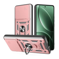 Gigapack Defender szilikon telefonvédő (ütésállóság, tartógyűrű, kameravédő) ROZÉARANY Xiaomi Poco F7 Pro tok és táska