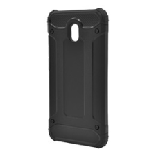 Gigapack Defender Xiaomi Redmi 8A műanyag telefonvédő (közepesen ütésálló, légpárnás sarok, fémhatás, fekete) tok és táska