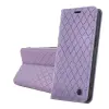 Gigapack Flip oldalra nyíló asztali tartós tok kártyatartóval 3D rombusz mintás Samsung Galaxy A57 5G lila GP-192186
