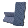 Gigapack Flip oldalra nyíló asztali tartós tok kártyazsebbel 3d rombusz mintás Xiaomi Redmi A5 4G sötétkék GP-192072