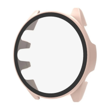 Gigapack Garmin Forerunner 165 Music műanyag keret (bumper, ütésállóság + kijelzővédő üveg) rózsaszín okosóra kellék