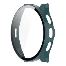 Gigapack Garmin Venu 3S műanyag keret (bumper, ütésállóság + kijelzővédő üveg) sötétzöld okosóra kellék