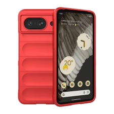 Gigapack Google Pixel 8 szilikon telefonvédő (ütésállóság, kameravédő, 3d) piros tok és táska
