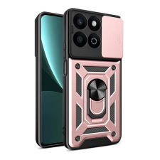 Gigapack Honor 200 Smart defender szilikon telefonvédő (ütésállóság, tartógyűrű, kameravédő) rozéarany tok és táska