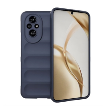 Gigapack Honor 200 szilikon telefonvédő (ütésállóság, kameravédő, 3d) sötétkék mobiltelefon kellék