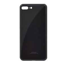 Gigapack Honor 9 Lite műanyag telefonvédő (közepesen ütésálló, üveg hátlap) fekete tok és táska