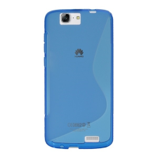 Gigapack Huawei Ascend G7 szilikon telefonvédő (S-line, kék) tok és táska