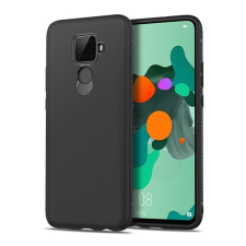Gigapack Huawei Mate 30 Lite (Nova 5i Pro) szilikon telefonvédő (közepesen ütésálló fekete tok és táska