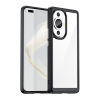 Gigapack Huawei Nova 11 Pro műanyag telefonvédő (szilikon keret, közepesen ütésálló, átlátszó hátlap) fekete