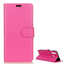 Gigapack Huawei P30 Lite (Nova 4e) tok álló (Flip, oldalra nyíló, prémium) rózsaszín tok és táska