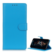 Gigapack Huawei P40 Lite E / Y7p tok álló (Flip, oldalra nyíló, prémium) világoskék tok és táska