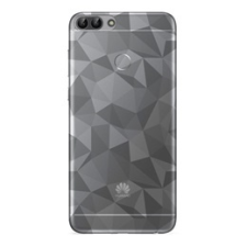 Gigapack Huawei P Smart (2018) szilikon telefonvédő (3D, gyémánt minta, átlátszó) tok és táska
