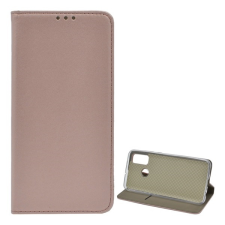 Gigapack Huawei P Smart (2020) tok álló (Flip, oldalra nyíló) rozéarany tok és táska
