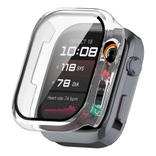 Gigapack Huawei Watch D2 műanyag keret (bumper, ütésállóság + kijelzővédő üveg) átlátszó okosóra kellék