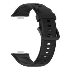 Gigapack Huawei Watch Fit 3 pótszíj (egyedi méret, szilikon) fekete okosóra kellék