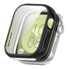 Gigapack Huawei Watch Fit 3 szilikon keret (bumper, ütésálló) fekete okosóra kellék