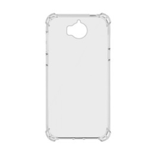 Gigapack Huawei Y5 (2017) Szilikon telefonvédő (közepesen ütésálló, légpárnás keret, átlátszó) tok és táska
