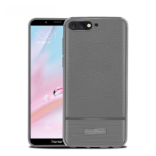 Gigapack Huawei Y6 (2018) szilikon telefonvédő (közepesen ütésálló, szálcsiszolt) szürke tok és táska