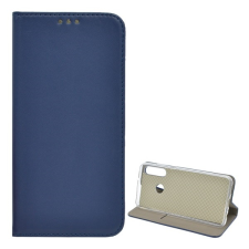 Gigapack Huawei Y6p tok álló (Flip, oldalra nyíló) sötétkék tok és táska