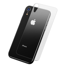 Gigapack Képernyővédő üveg (csak hátsó, karcálló, NEM íves, 9H) ÁTLÁTSZÓ Apple iPhone XR 6.1, Apple iPhone 11 mobiltelefon kellék