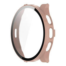 Gigapack Műanyag keret (BUMPER, ütésállóság + kijelzővédő üveg) RÓZSASZÍN Garmin Venu 3 okosóra kellék
