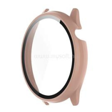 Gigapack Műanyag keret (BUMPER, ütésállóság + kijelzővédő üveg) RÓZSASZÍN (GP-157899) okosóra kellék