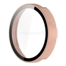 Gigapack Műanyag keret (BUMPER, ütésállóság + kijelzővédő üveg) RÓZSASZÍN (GP-157901) okosóra kellék