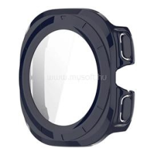 Gigapack Műanyag keret (BUMPER, ütésállóság + kijelzővédő üveg) SÖTÉTKÉK (GP-162689) okosóra kellék